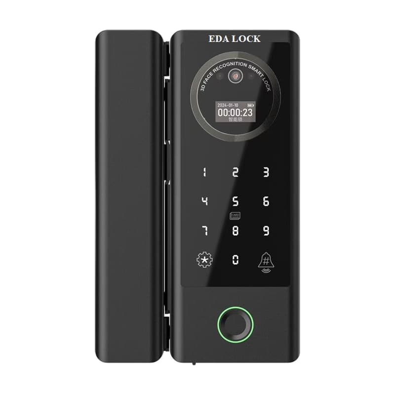 Khóa Cửa Kính Khuôn Mặt Eda Lock S900