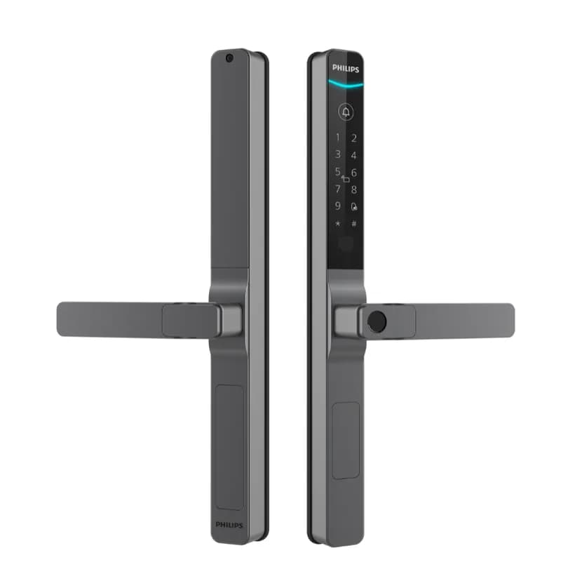 Khóa vân tay cửa nhôm Philips DDL611S-5HBS