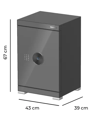 Két sắt vân tay Philips SBX602-6CU (670*430*390)