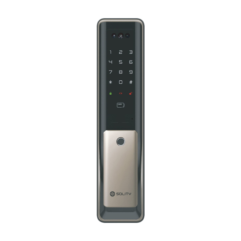 Khóa cửa điện tử nhận diện khuôn mặt Solity GP-6000BAK